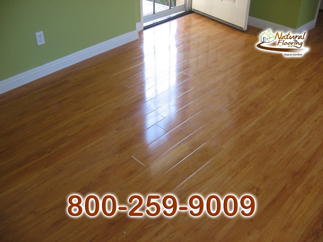 Golden Cherry Laminate Floor