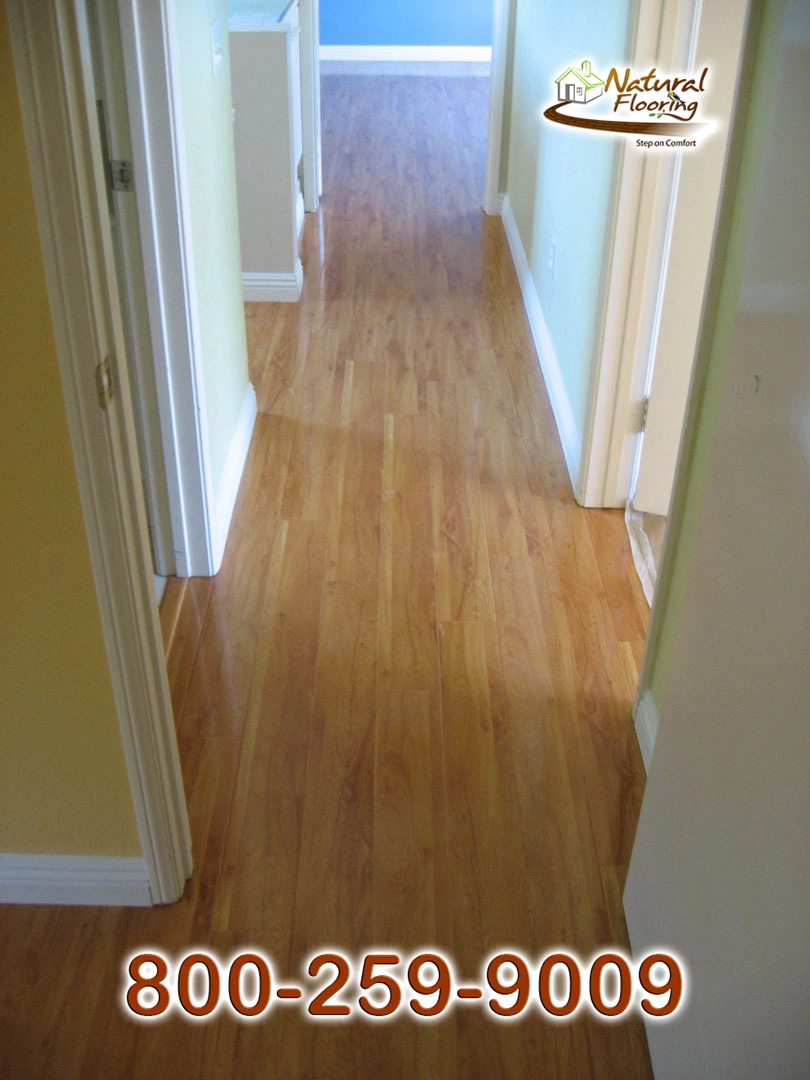 Golden Cherry Laminate Floor