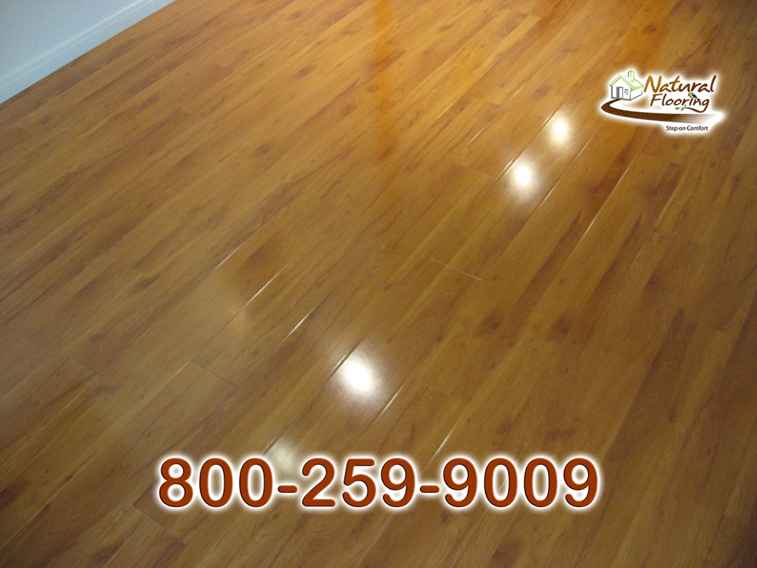 Golden Cherry Laminate Floor
