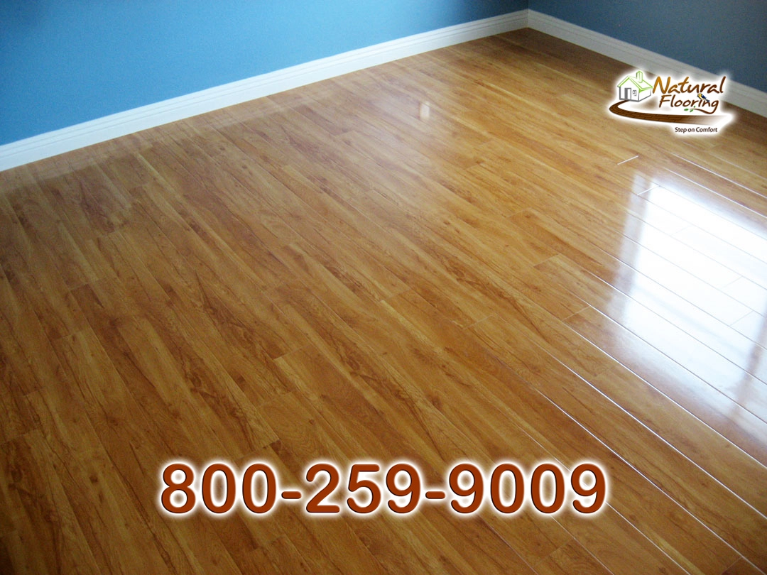 Golden Cherry Laminate Floor