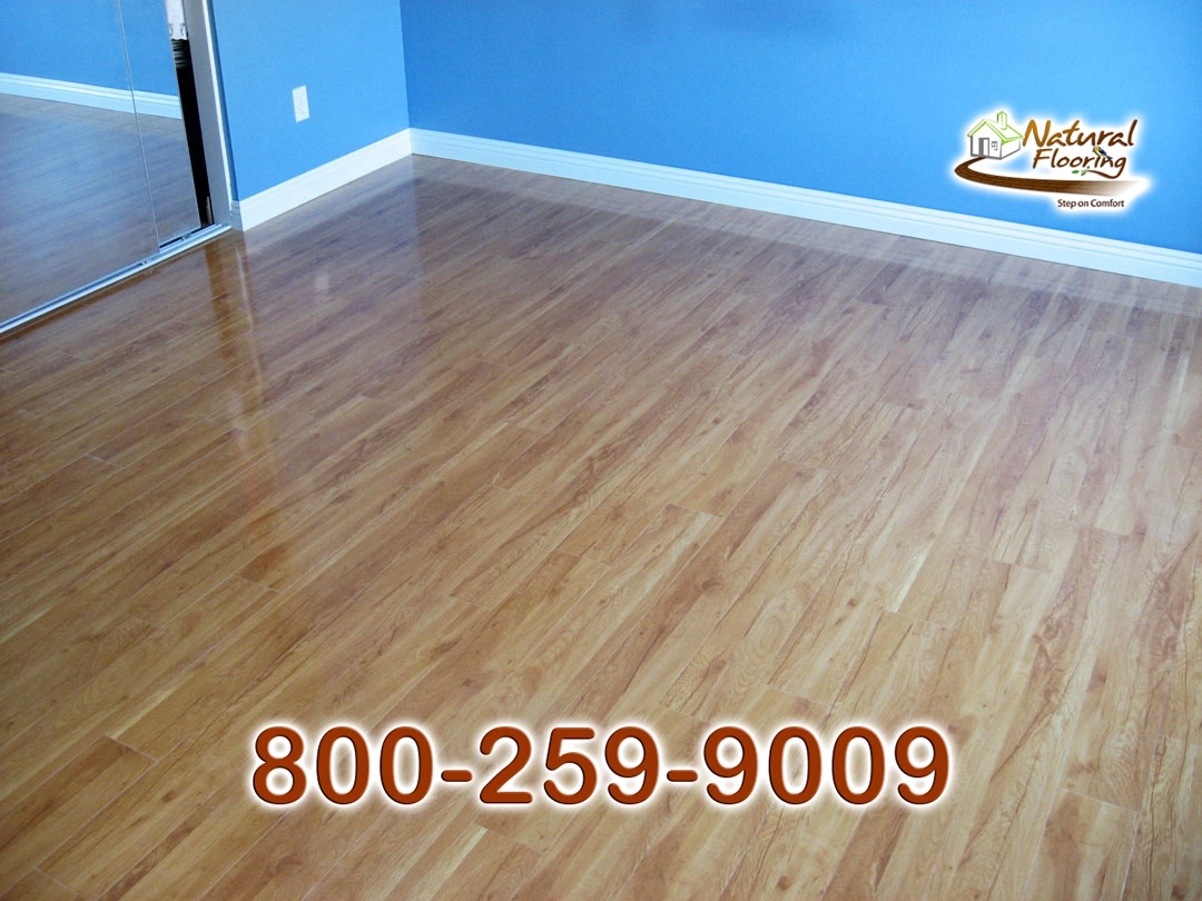 Golden Cherry Laminate Floor