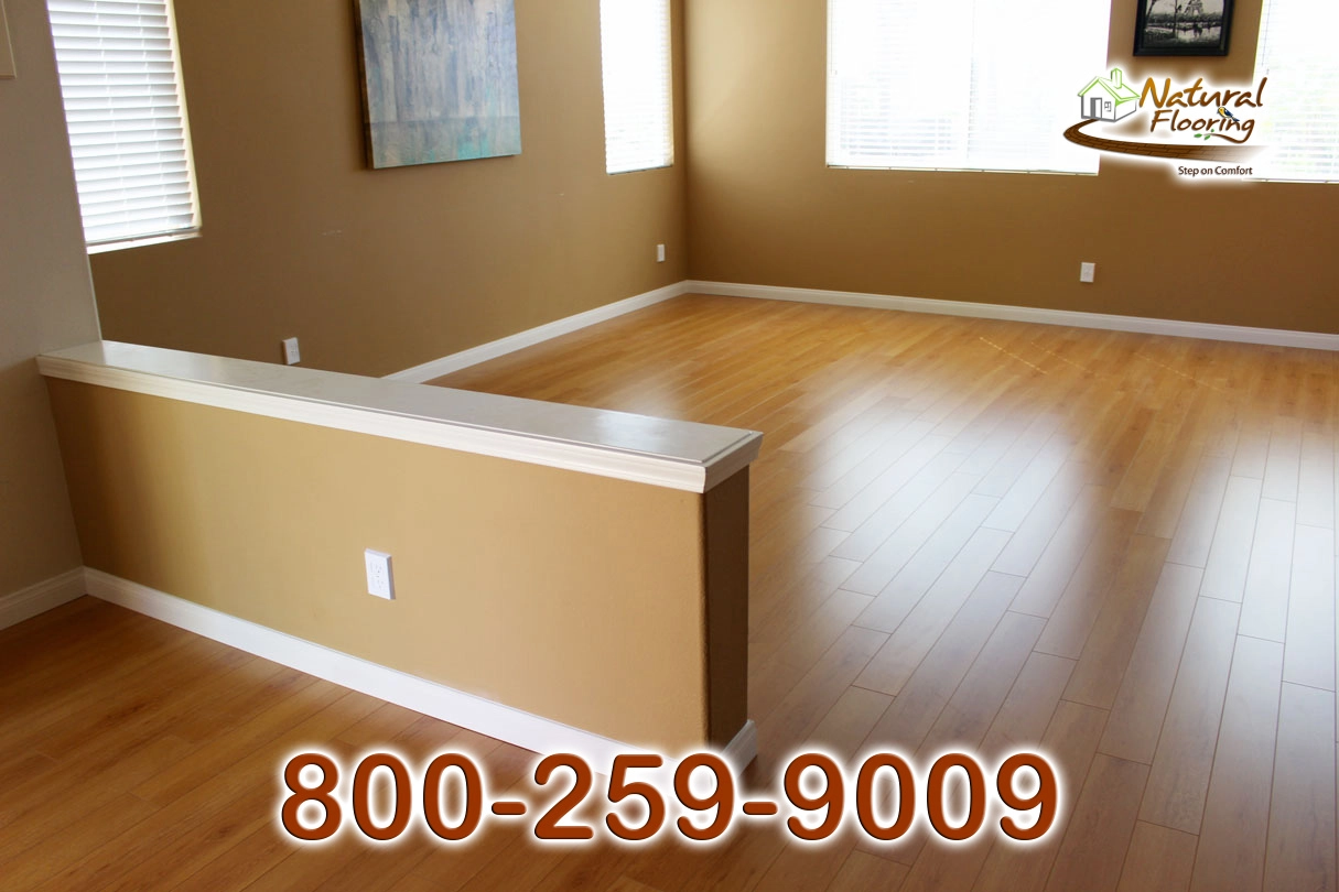 Golden Oak Laminate Floor