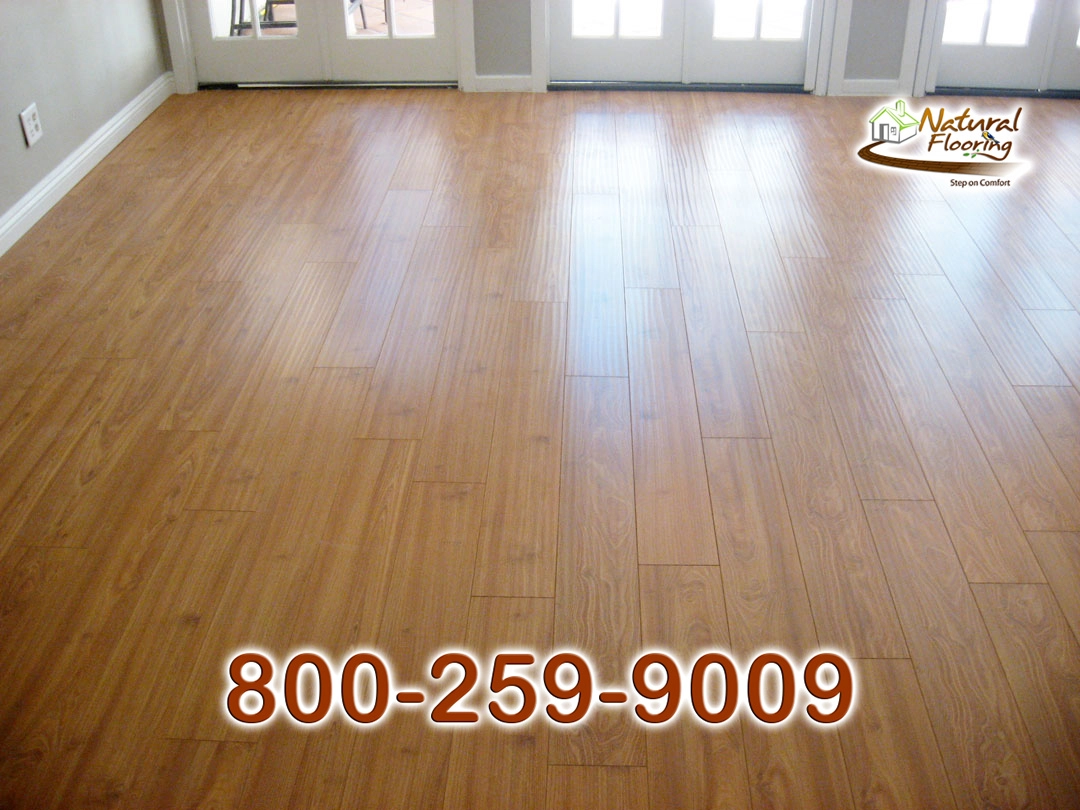 Golden Oak Laminate Floor