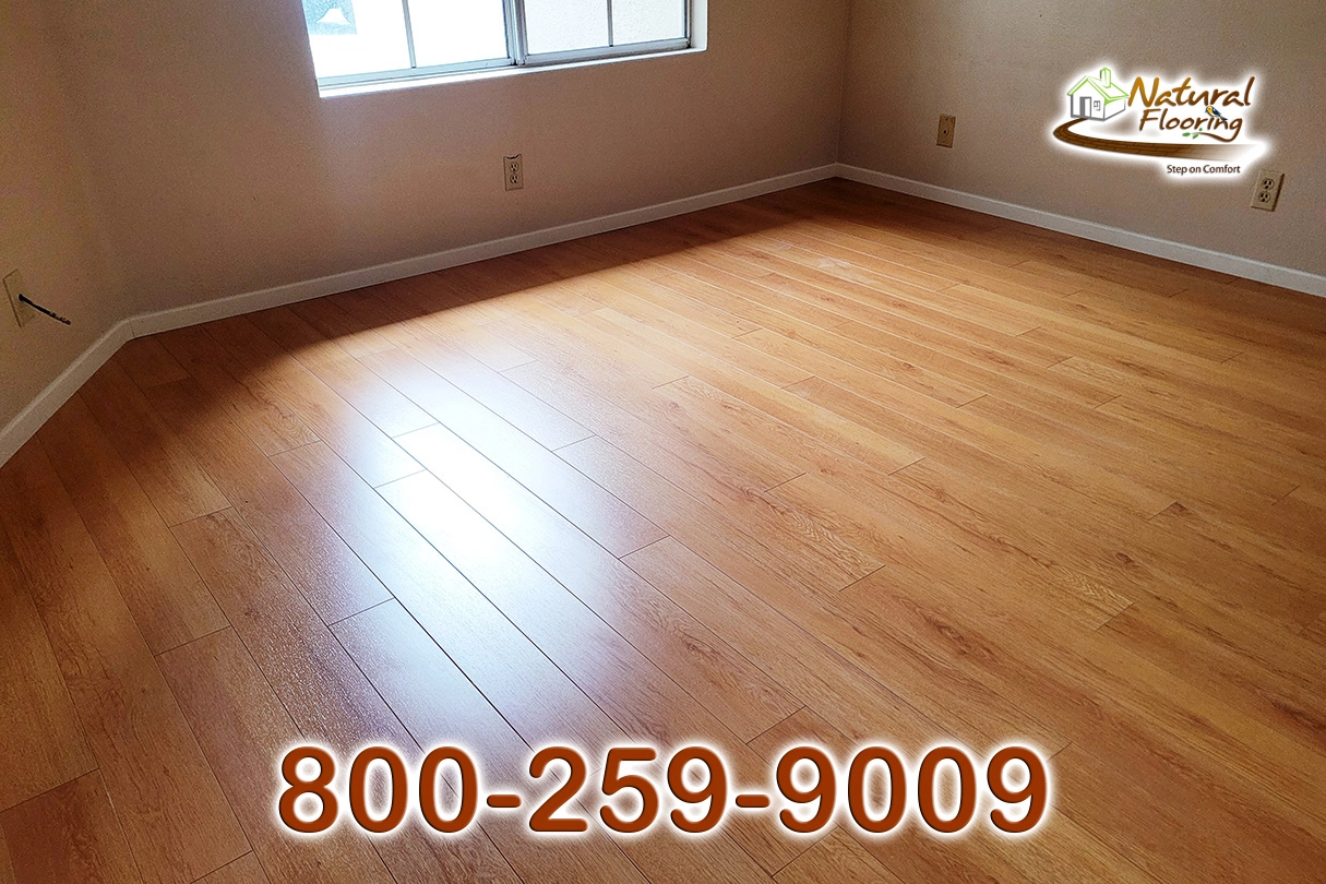 Golden Oak Laminate Floor