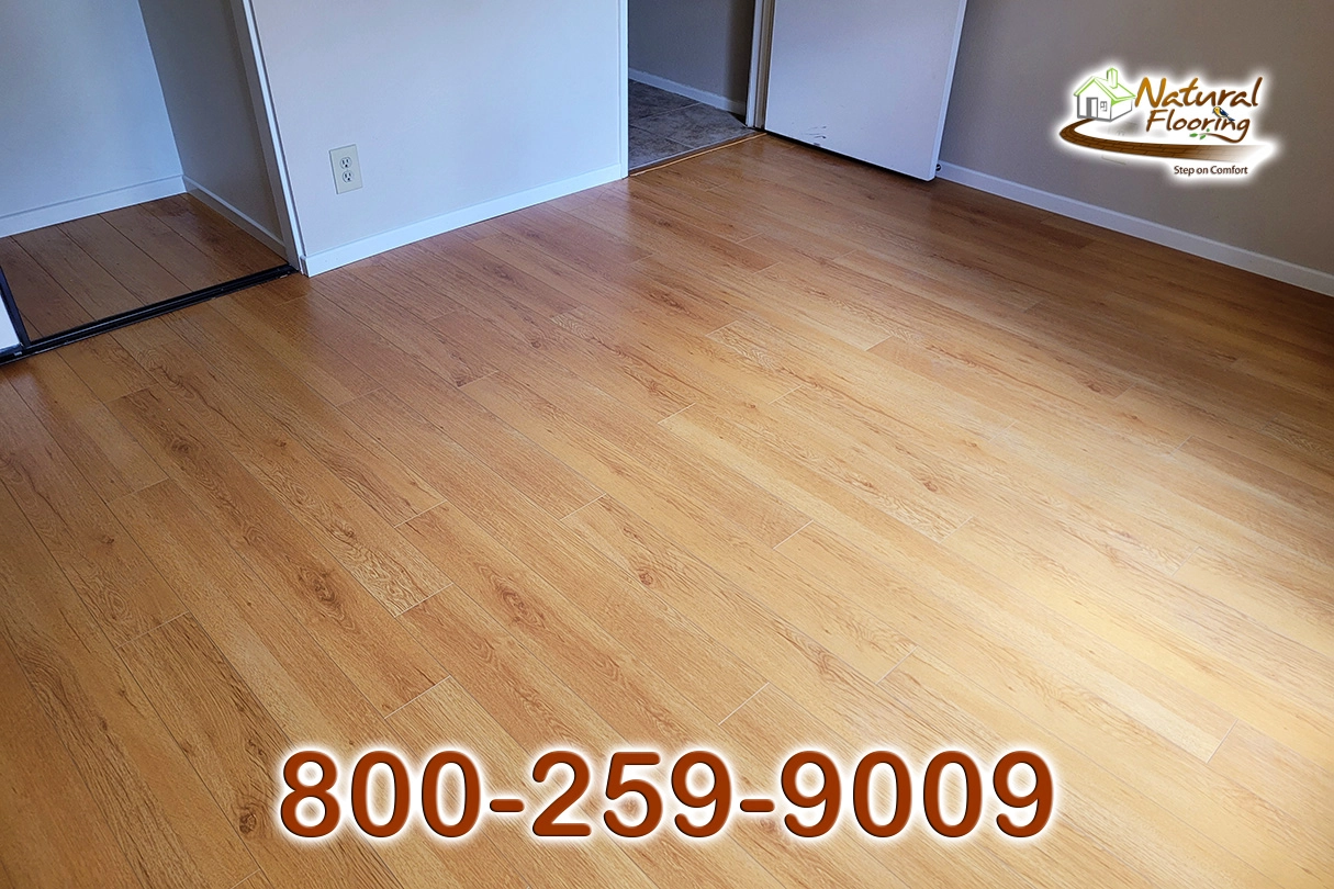 Golden Oak Laminate Floor