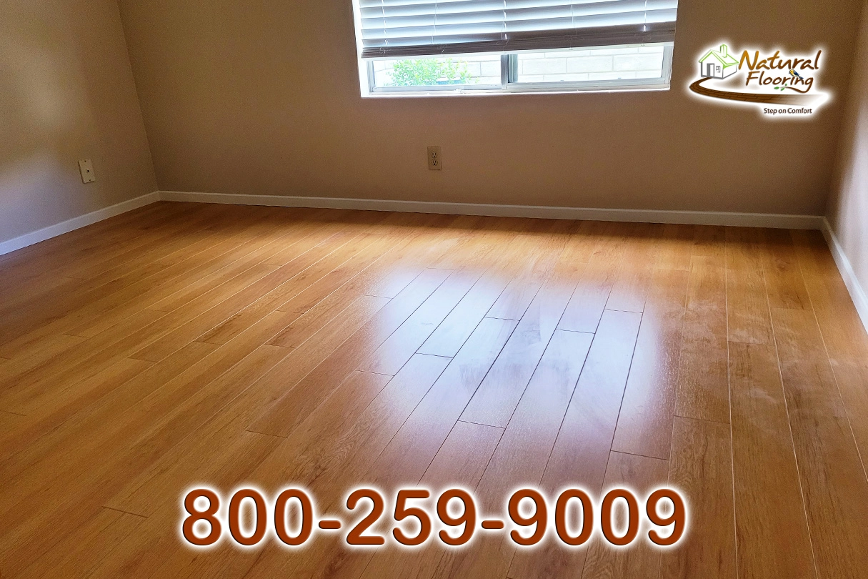 Golden Oak Laminate Floor