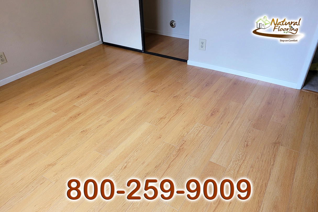 Golden Oak Laminate Floor