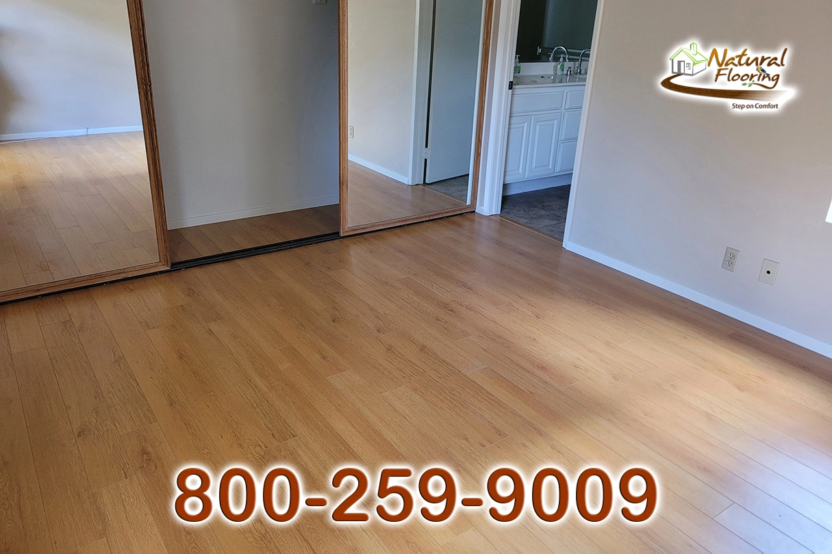 Golden Oak Laminate Floor