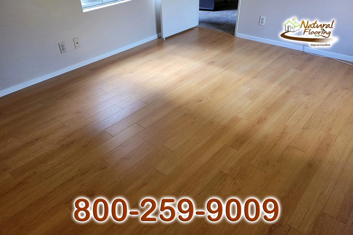 Golden Oak Laminate Floor