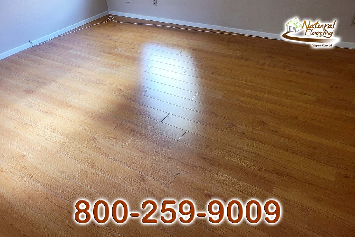 Golden Oak Laminate Floor