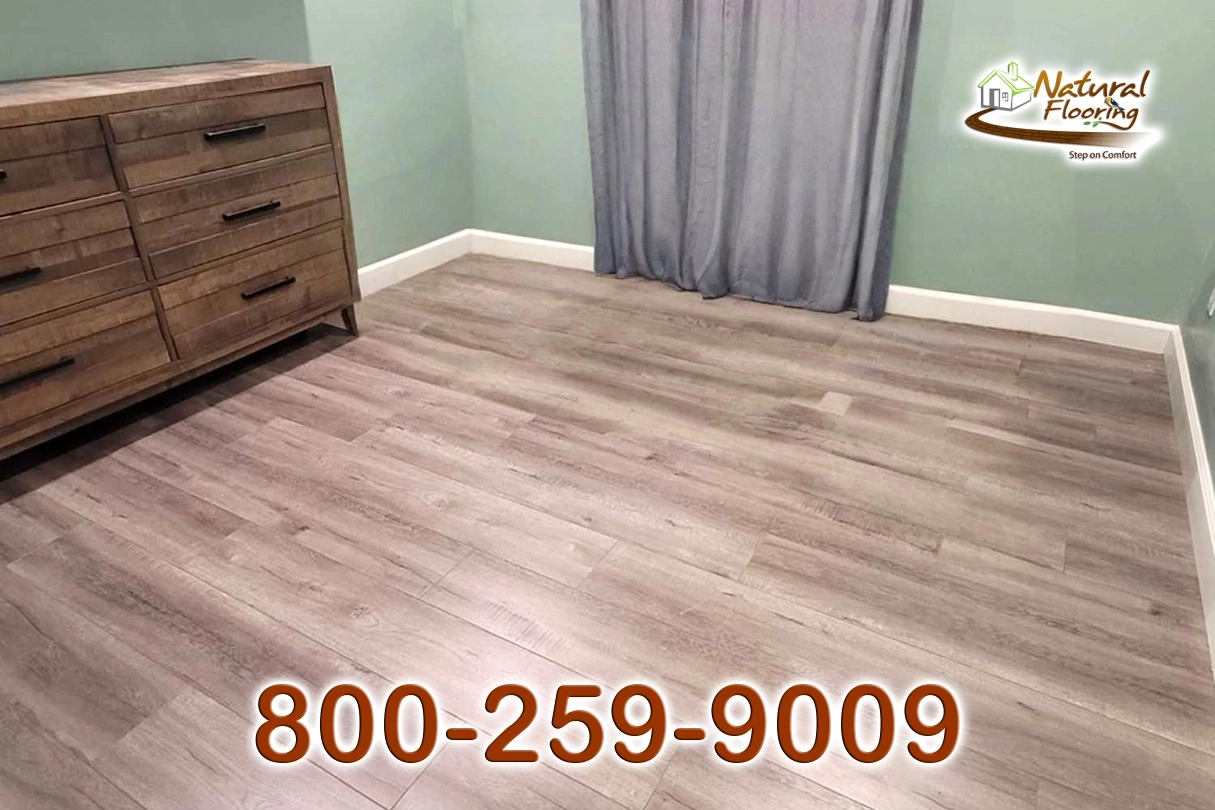 Gray Bar Laminate Floor