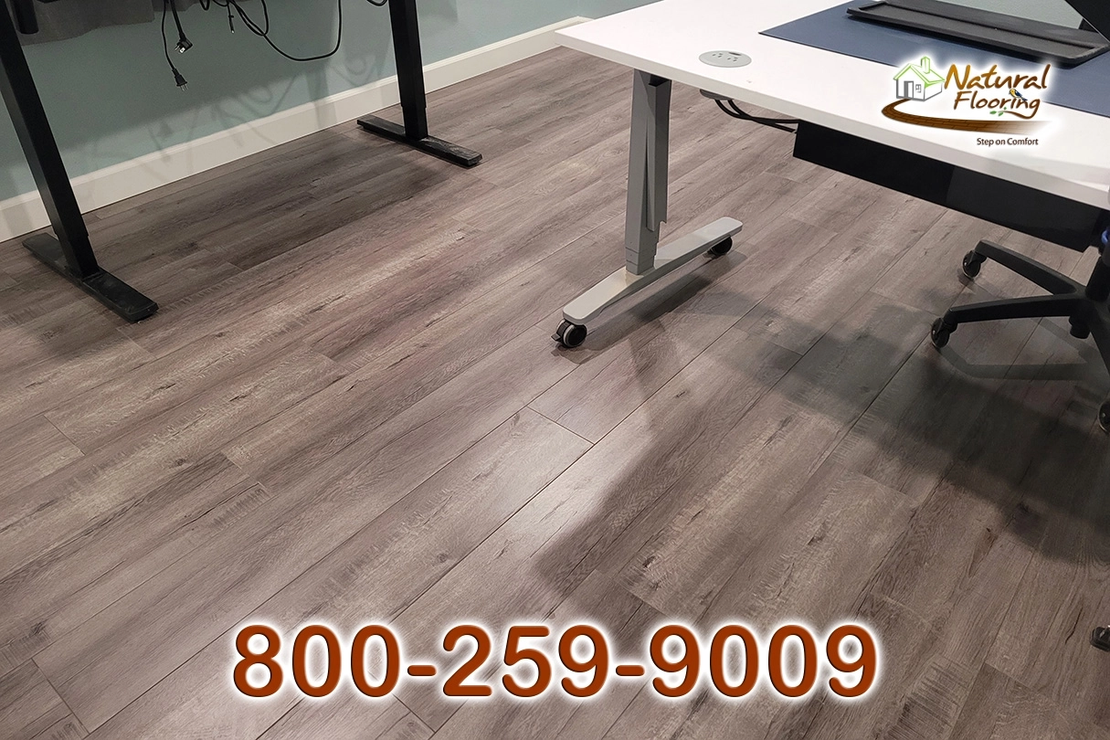 Gray Bar Laminate Floor