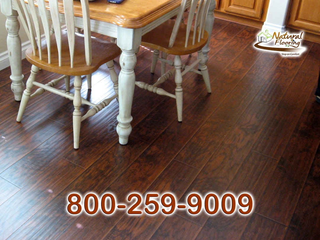 Hickory Gunstock Laminate Floor