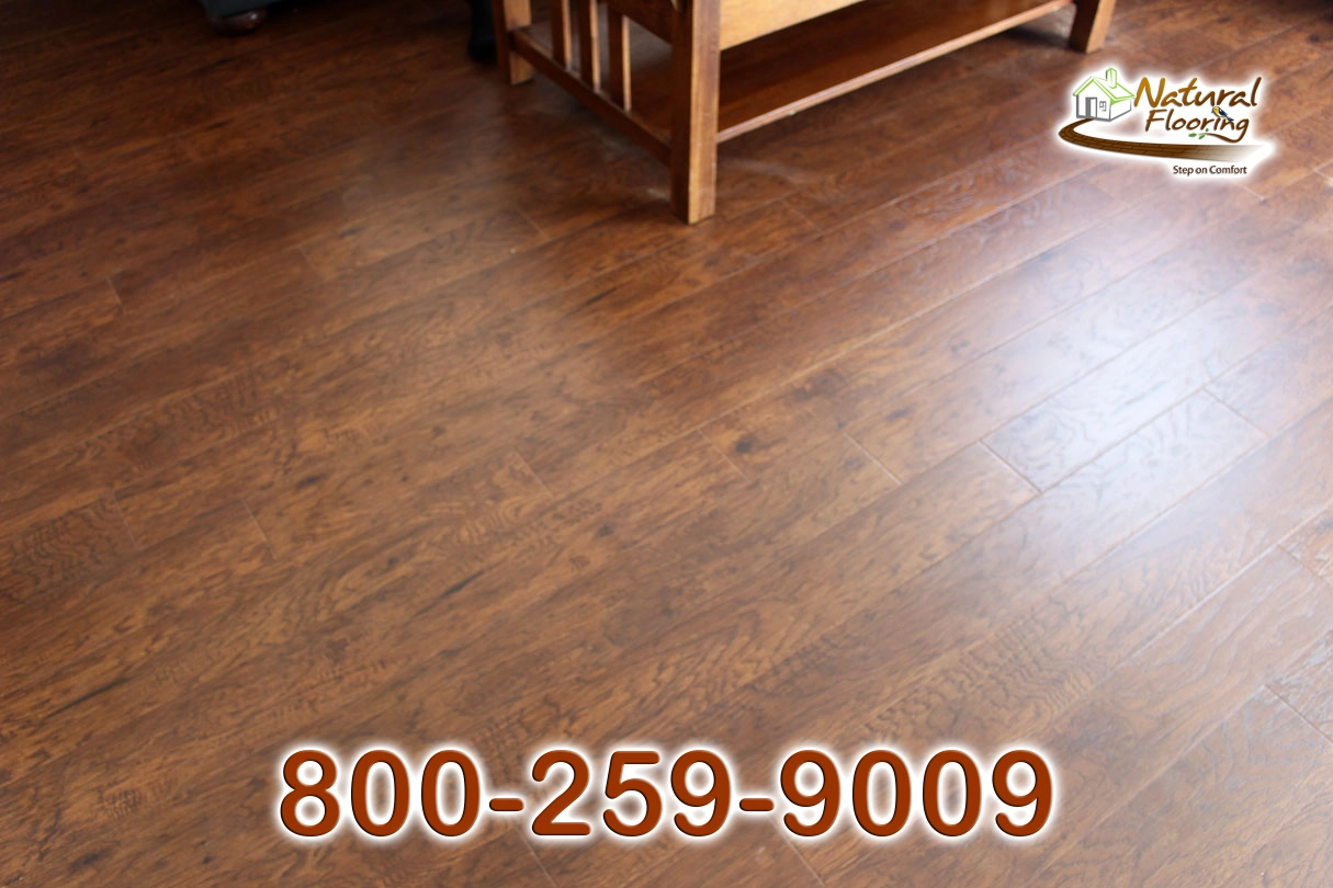 Hickory Harvest Laminate Floor