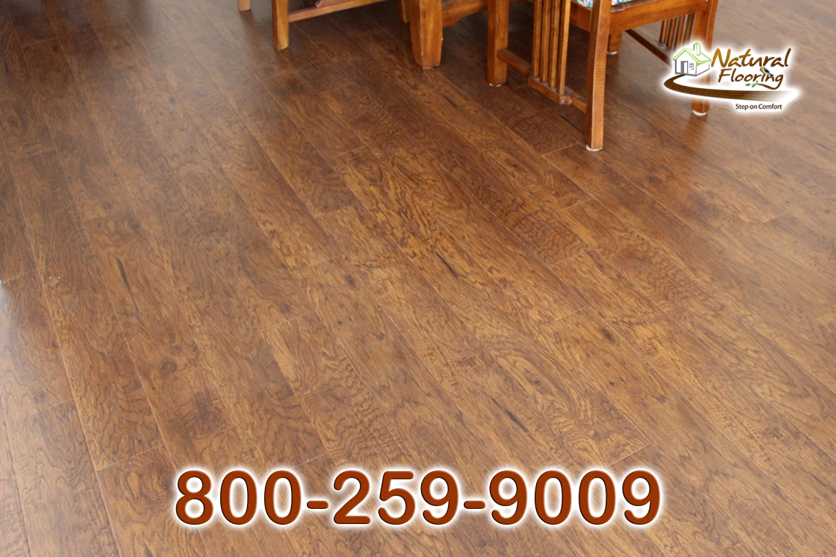 Hickory Harvest Laminate Floor