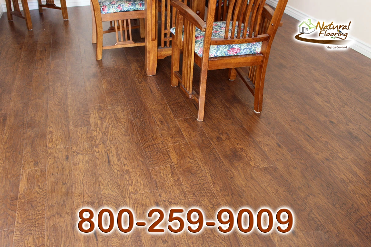 Hickory Harvest Laminate Floor