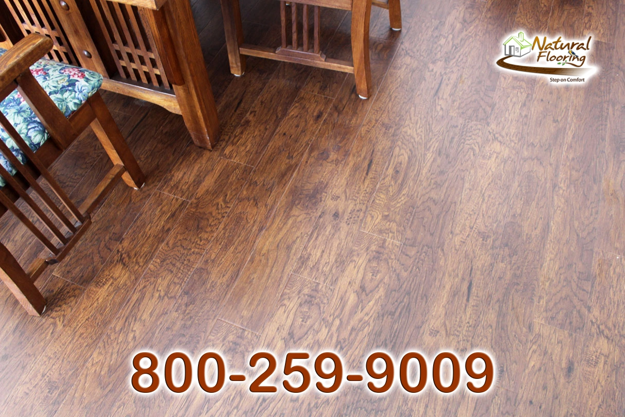 Hickory Harvest Laminate Floor
