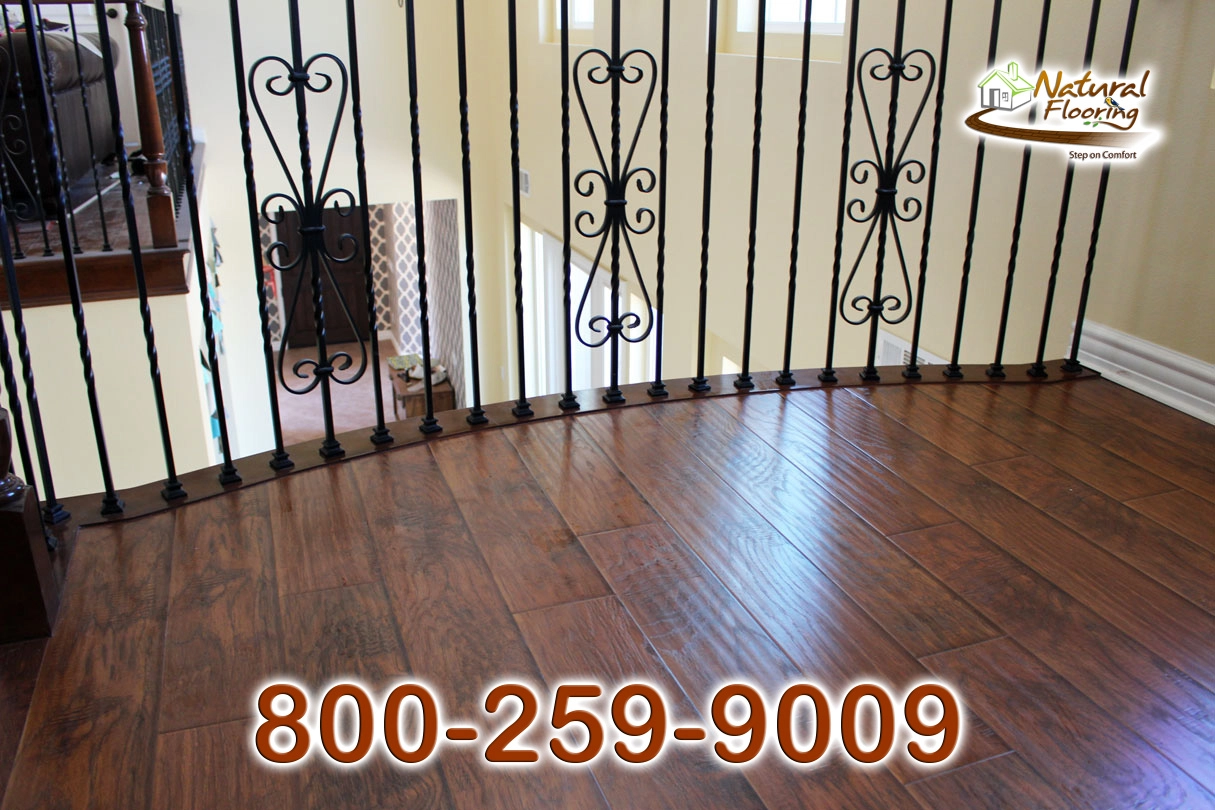 Hickory Sunset Laminate Floor