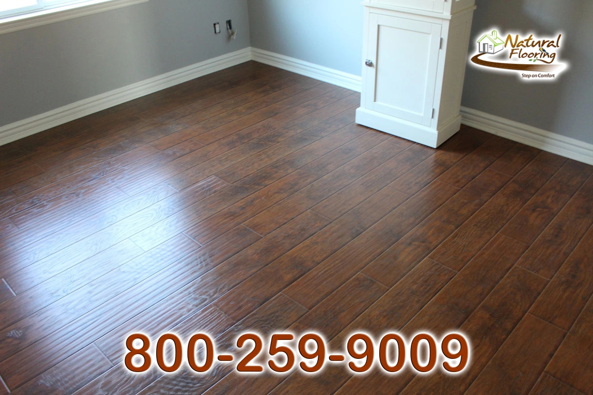 Hickory Sunset Laminate Floor