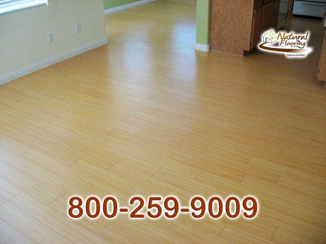 Honey Maple Laminate Floor