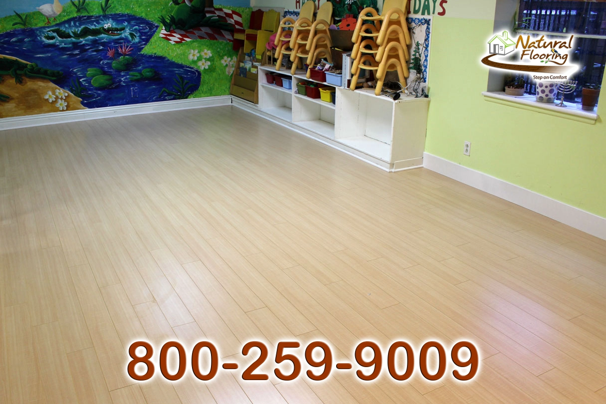 Honey Maple Laminate Floor