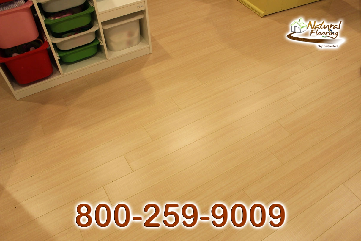 Honey Maple Laminate Floor