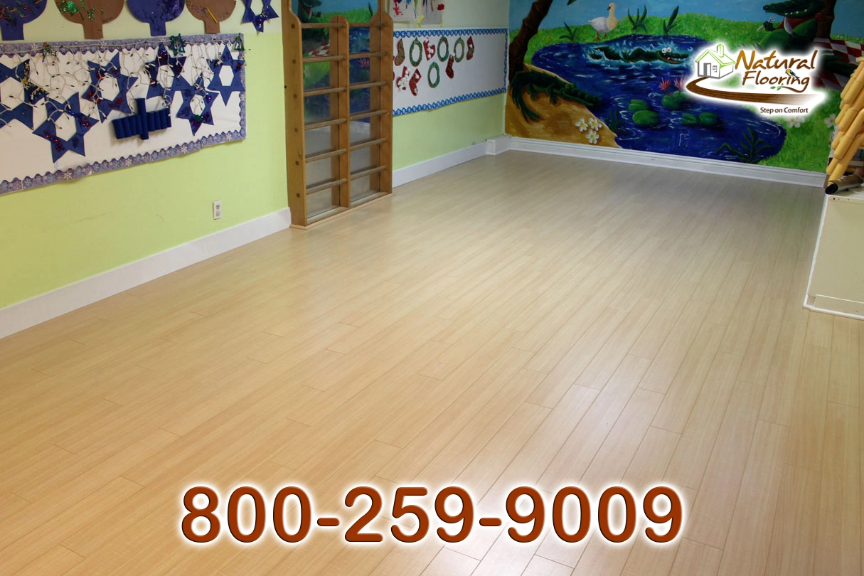 Honey Maple Laminate Floor