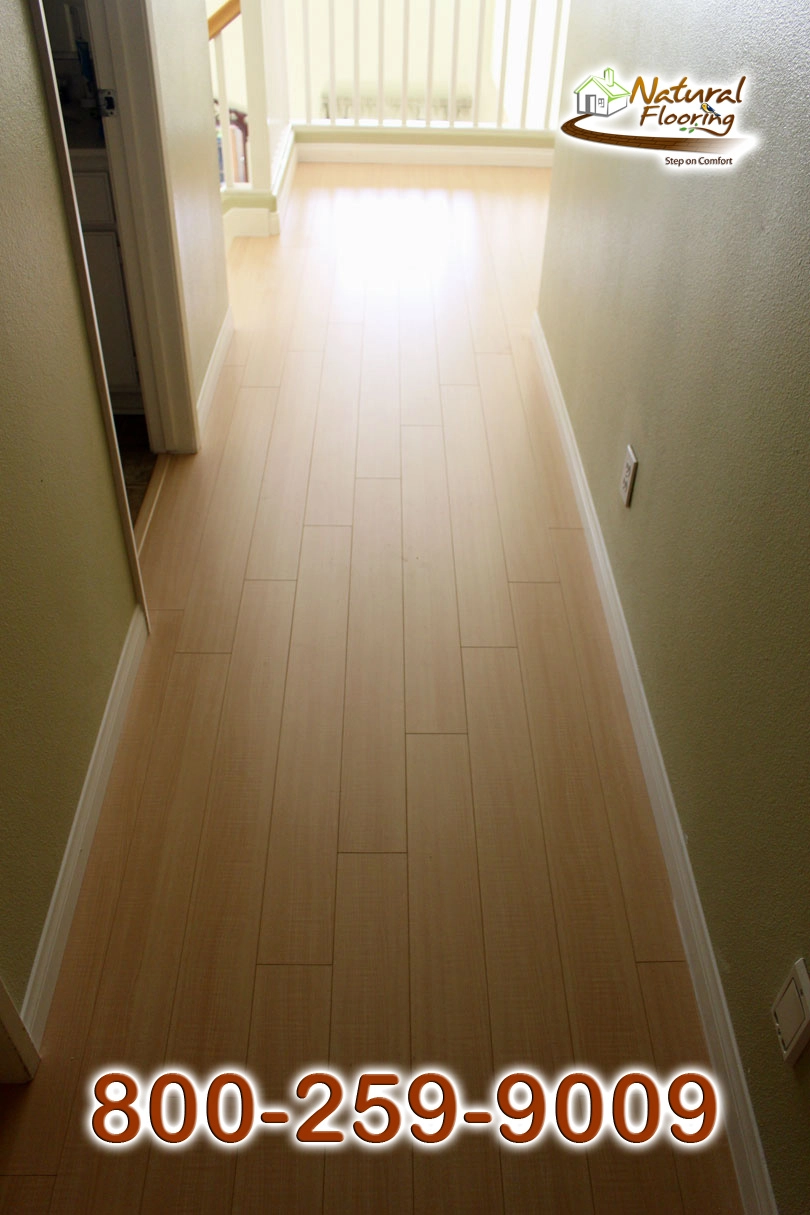 Honey Maple Laminate Floor