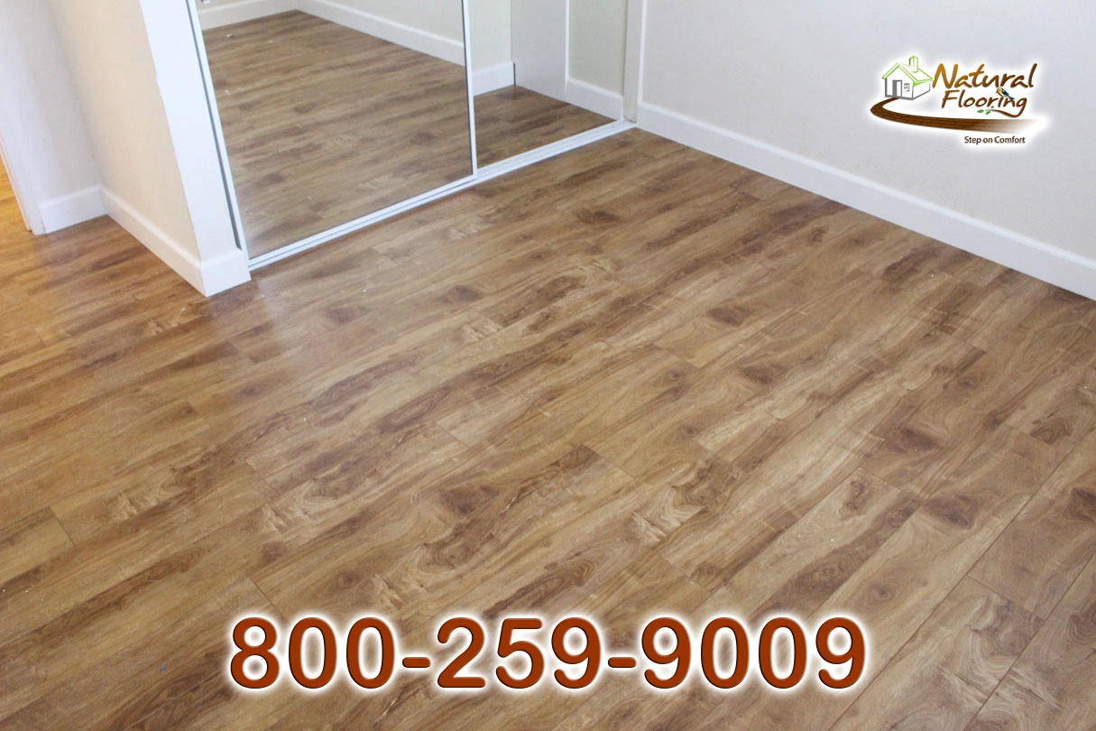 Honey Oak Laminate Floor