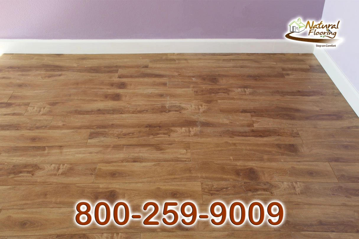 Honey Oak Laminate Floor