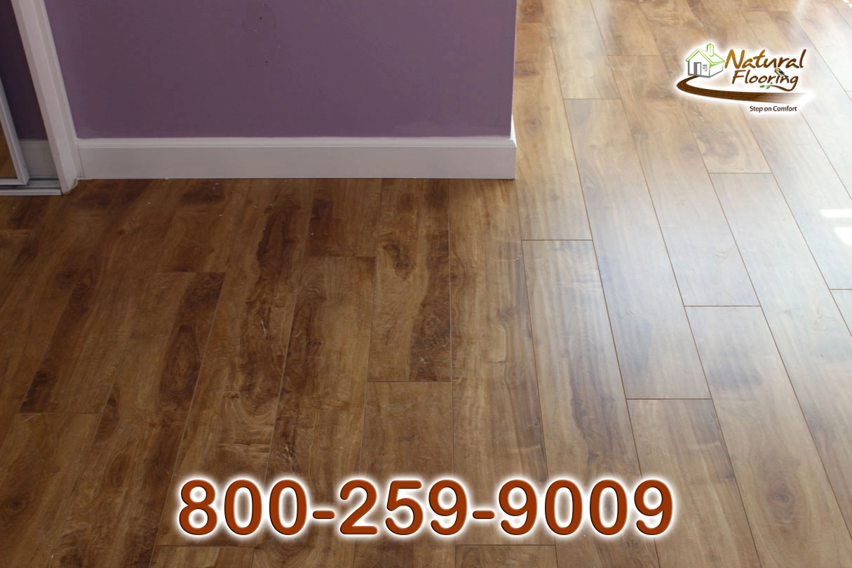 Honey Oak Laminate Floor