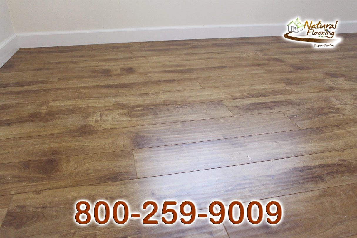 Honey Oak Laminate Floor