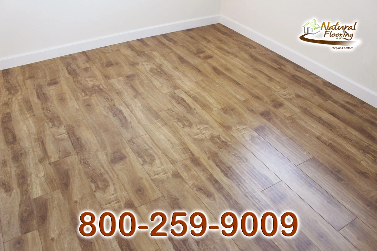 Honey Oak Laminate Floor