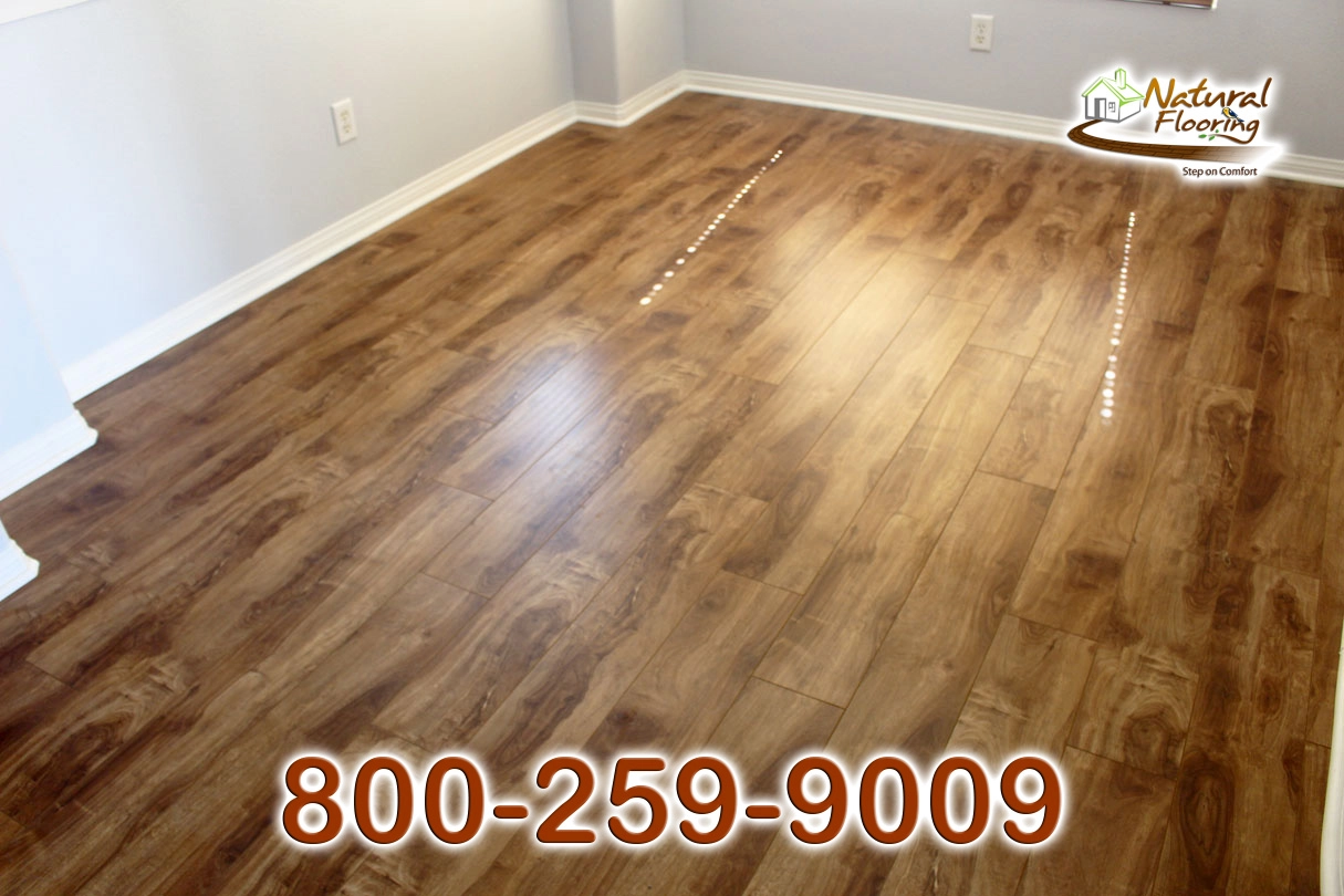 Honey Oak Laminate Floor