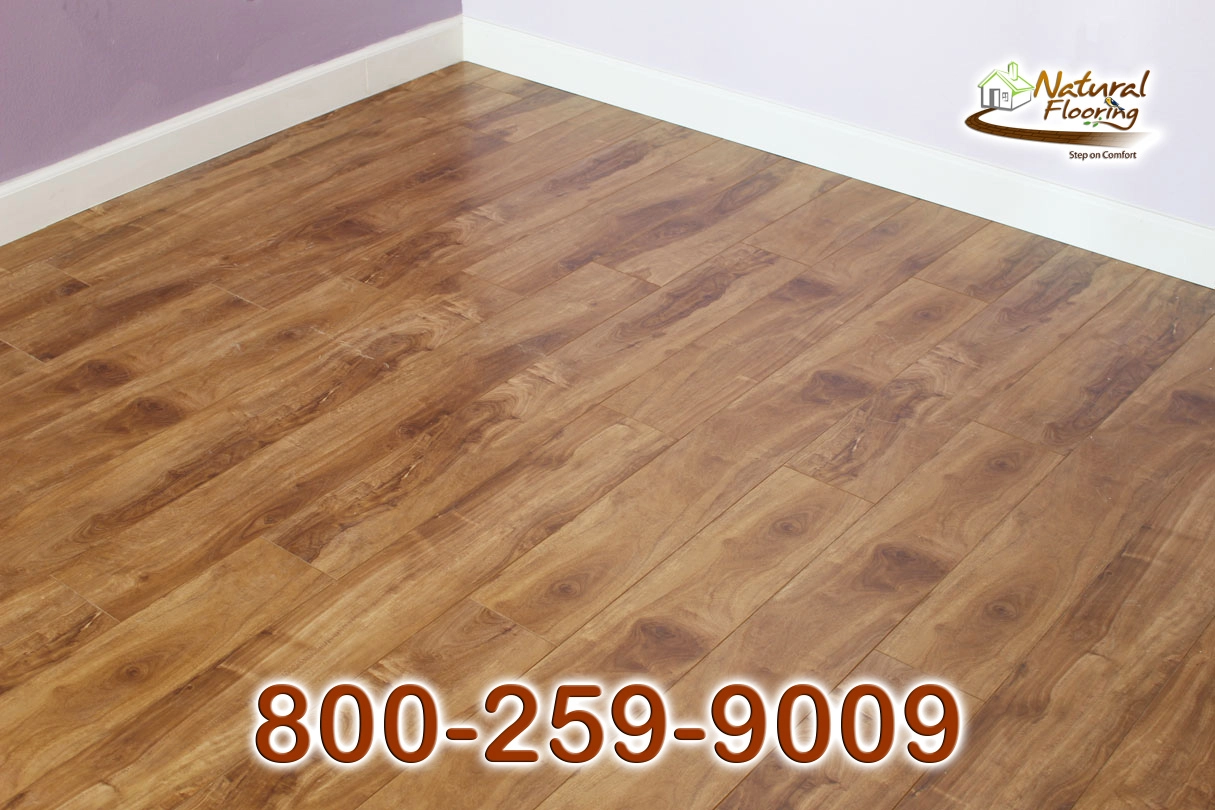 Honey Oak Laminate Floor