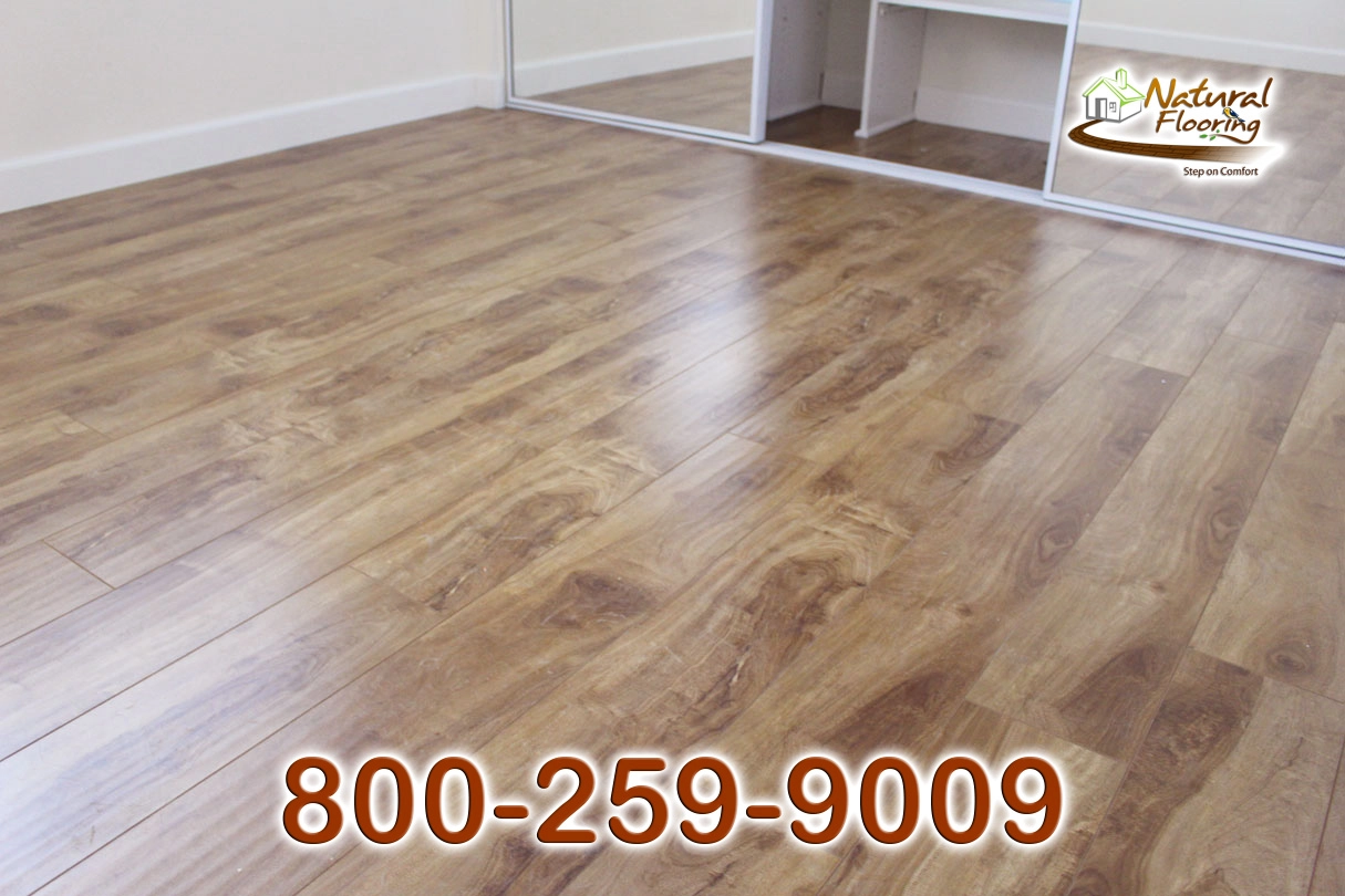 Honey Oak Laminate Floor