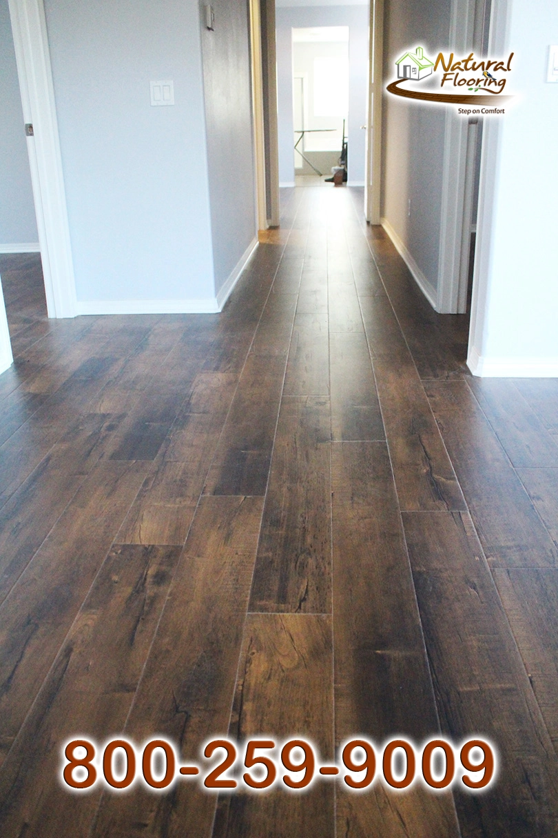 Maple Java Distressed Laminate Floor