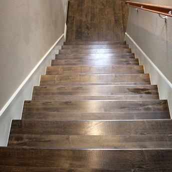 Metro Pecan Laminate Stairs Eternity 7