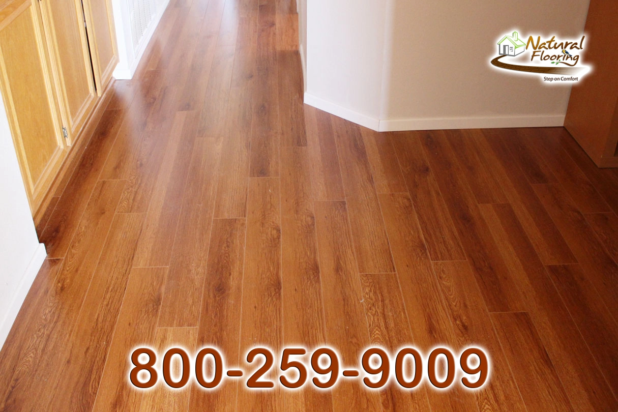 Natural Oak Laminate Floor