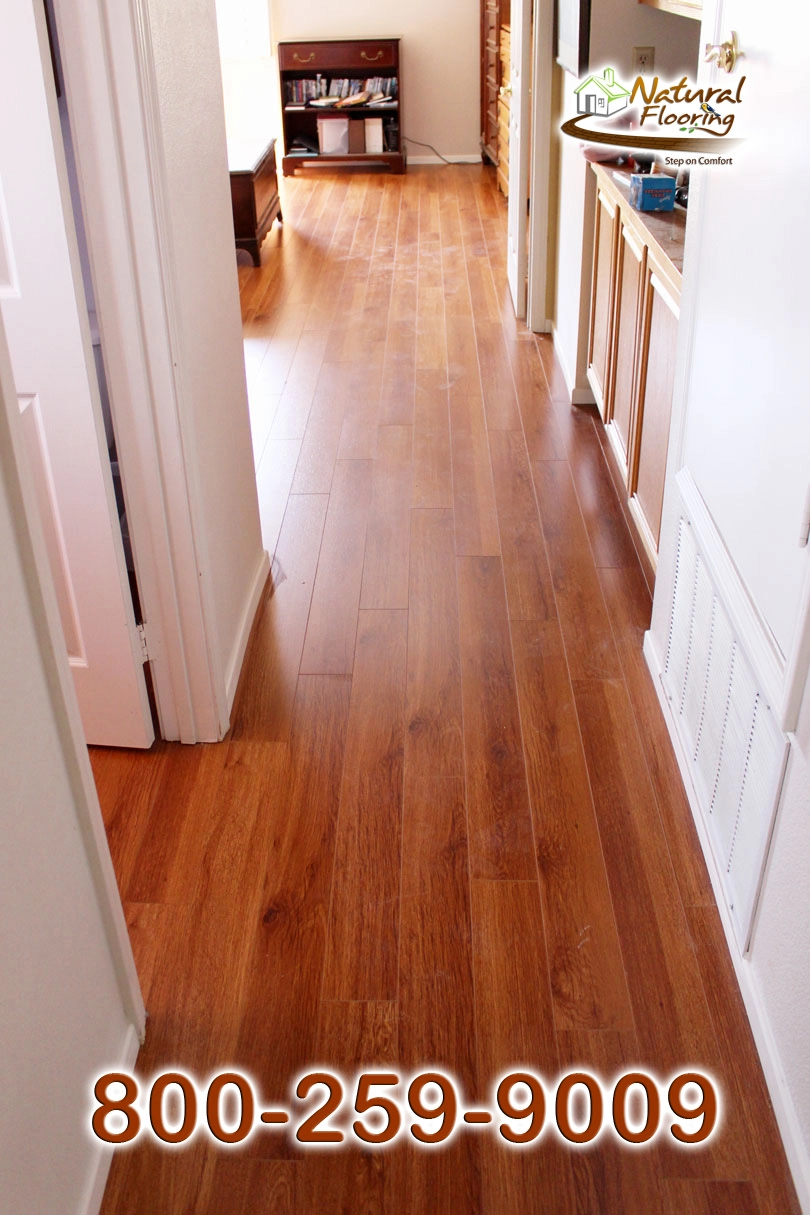 Natural Oak Laminate Floor
