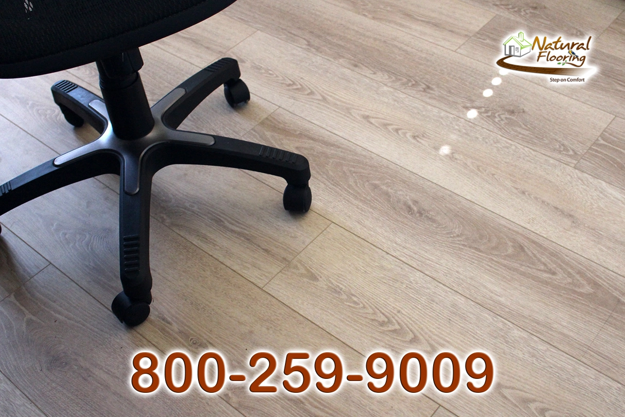 Orange Cream Laminate Floor