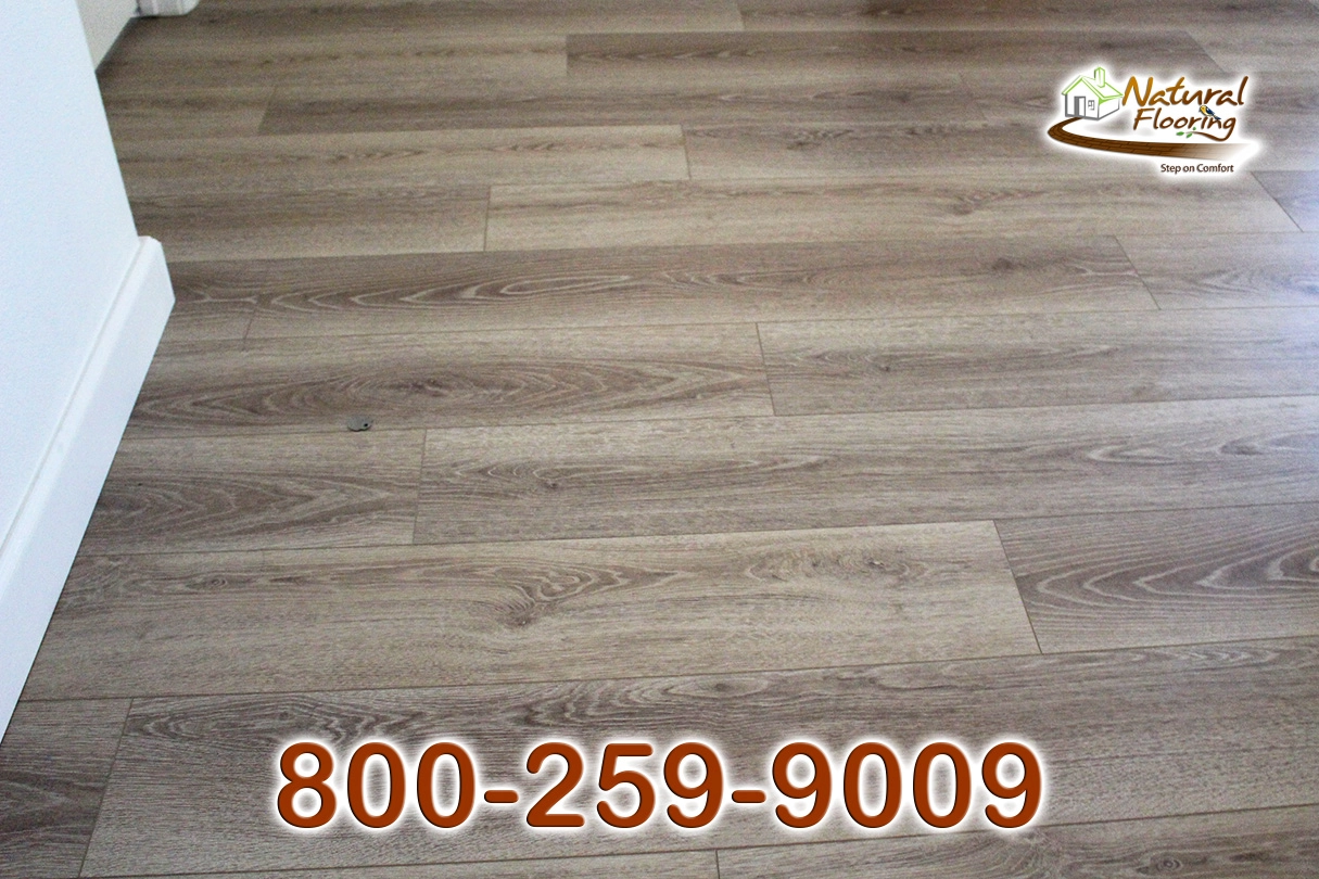 Orange Cream Laminate Floor
