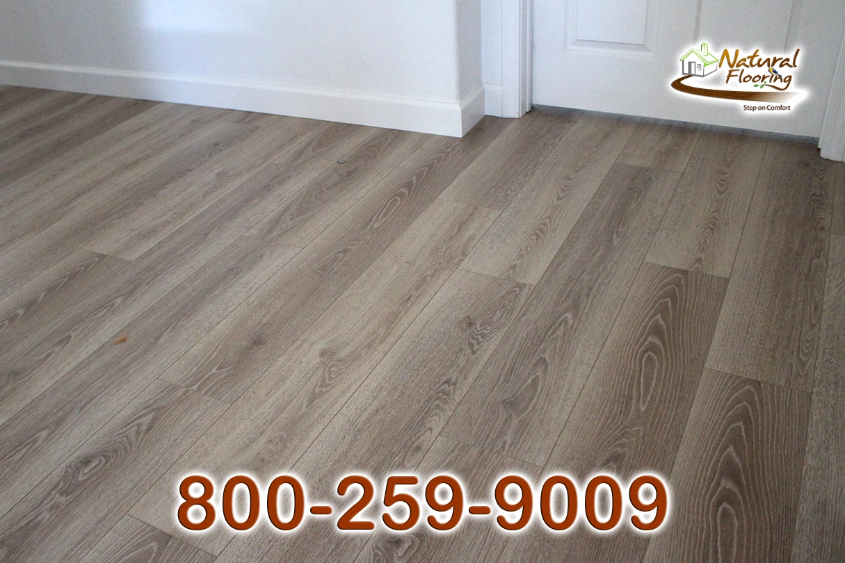 Orange Cream Laminate Floor