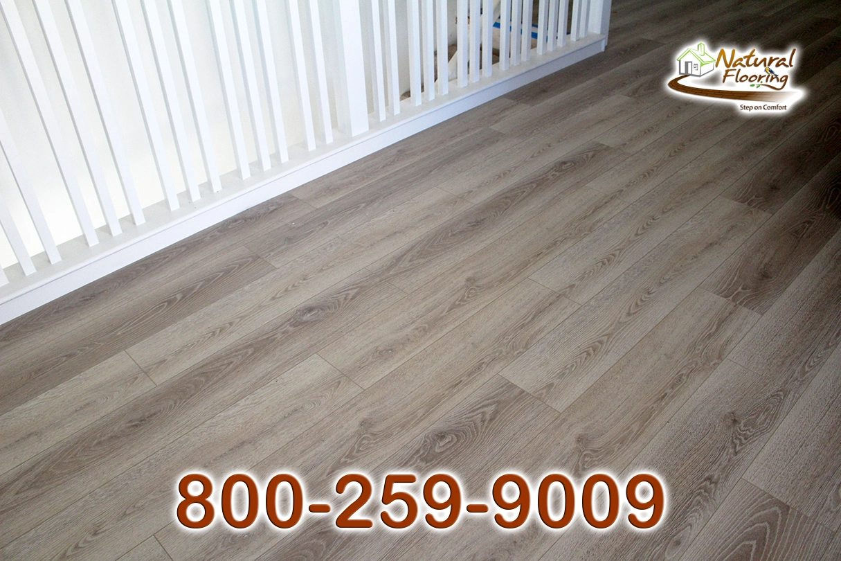 Orange Cream Laminate Floor