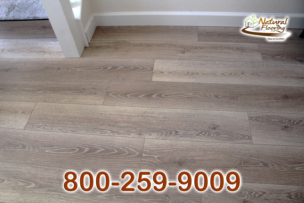 Orange Cream Laminate Floor