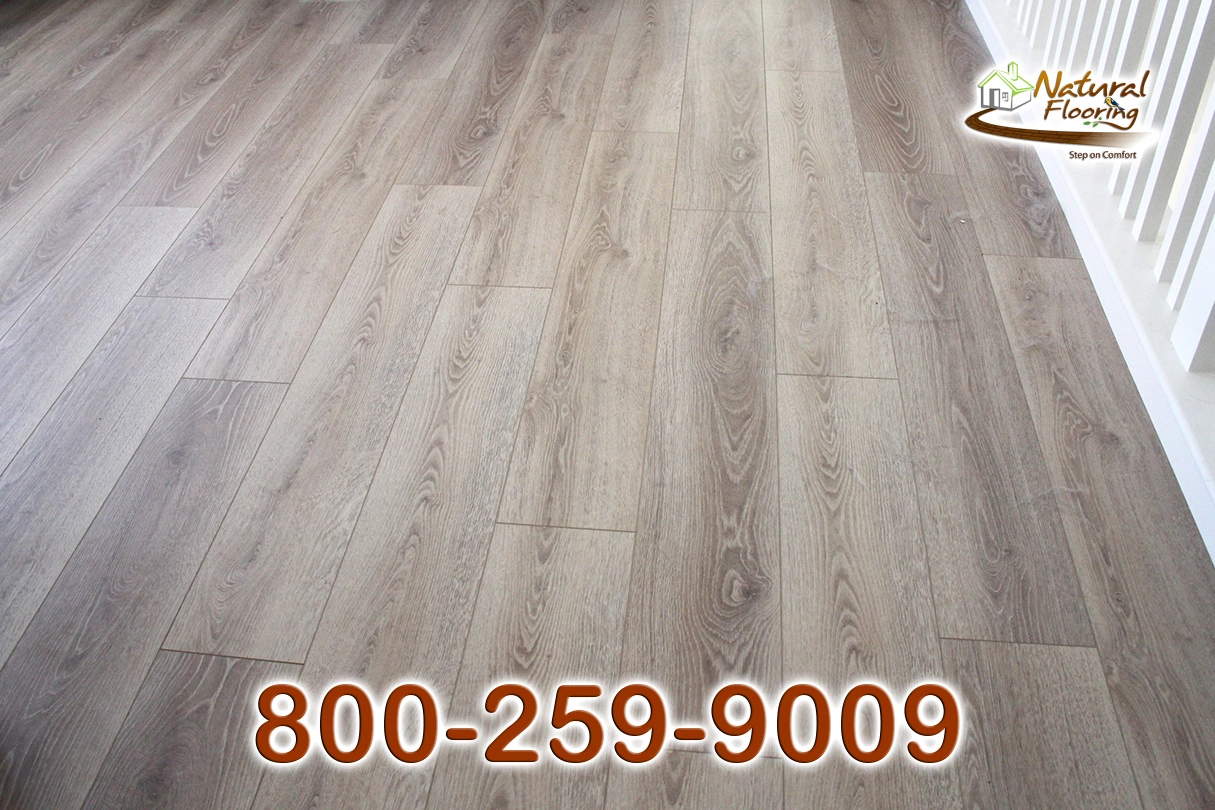 Orange Cream Laminate Floor