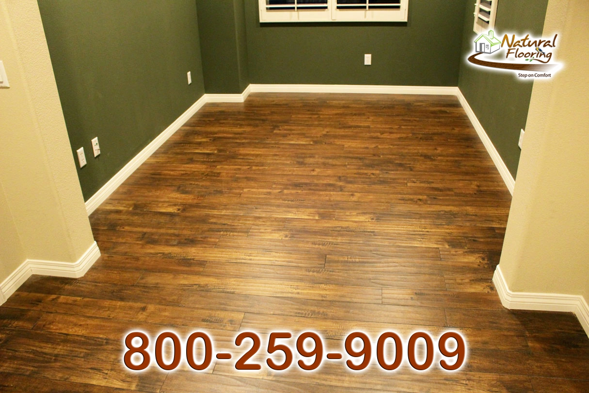Prairie Brown Laminate Floor