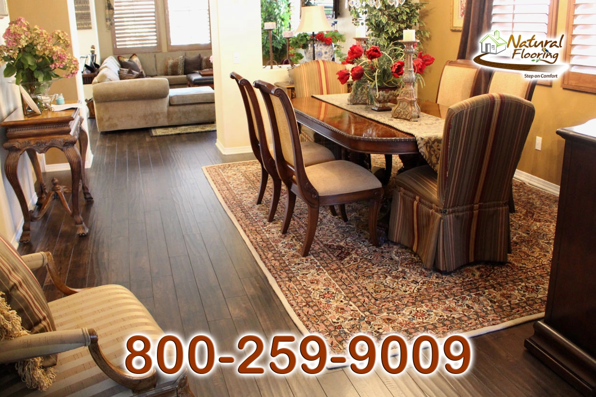 Pumpernickel Handscraped Laminate Floor