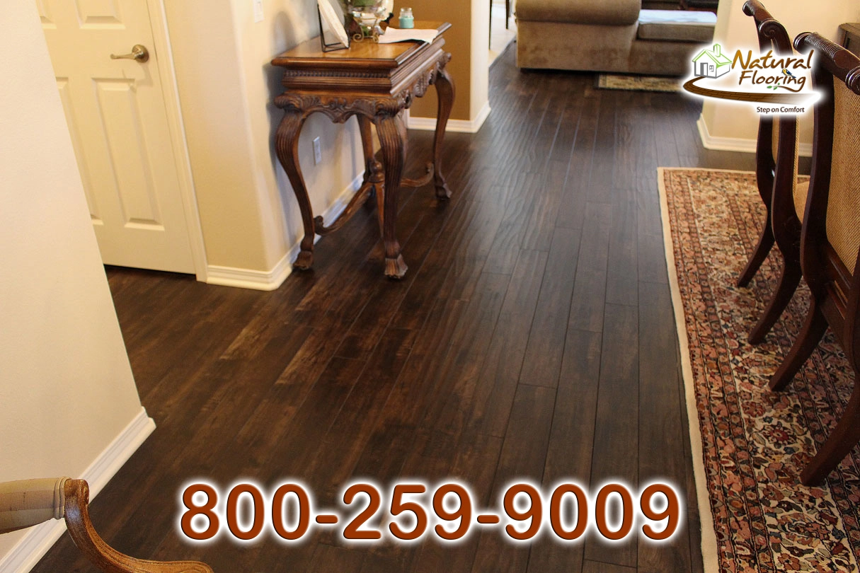 Pumpernickel Handscraped Laminate Floor