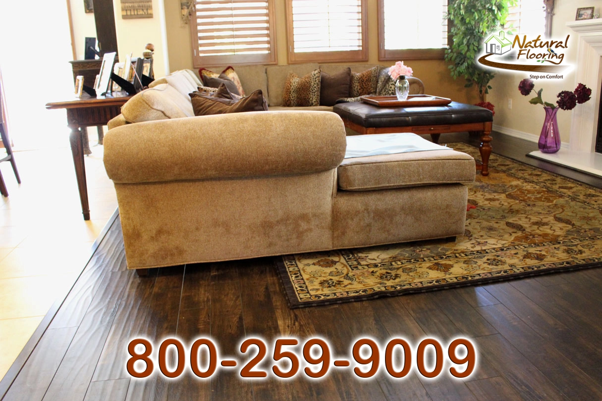 Pumpernickel Handscraped Laminate Floor